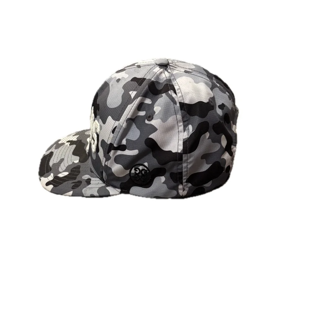 G/FORE The Farms Grey Camo Snapback Golf Hat Mens Adjustable Baseball Cap